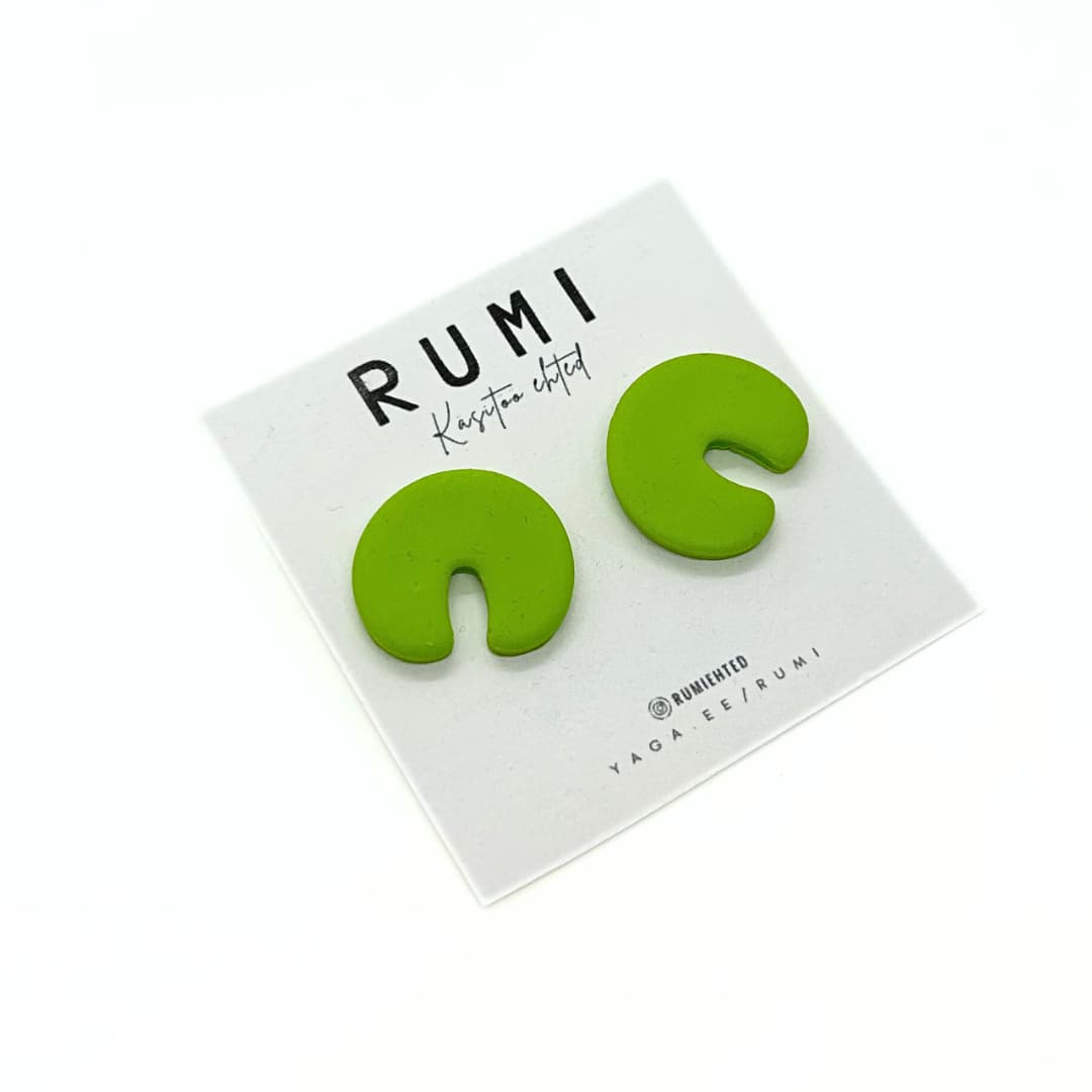 Rumi kõrvarõngad - Cute Green
