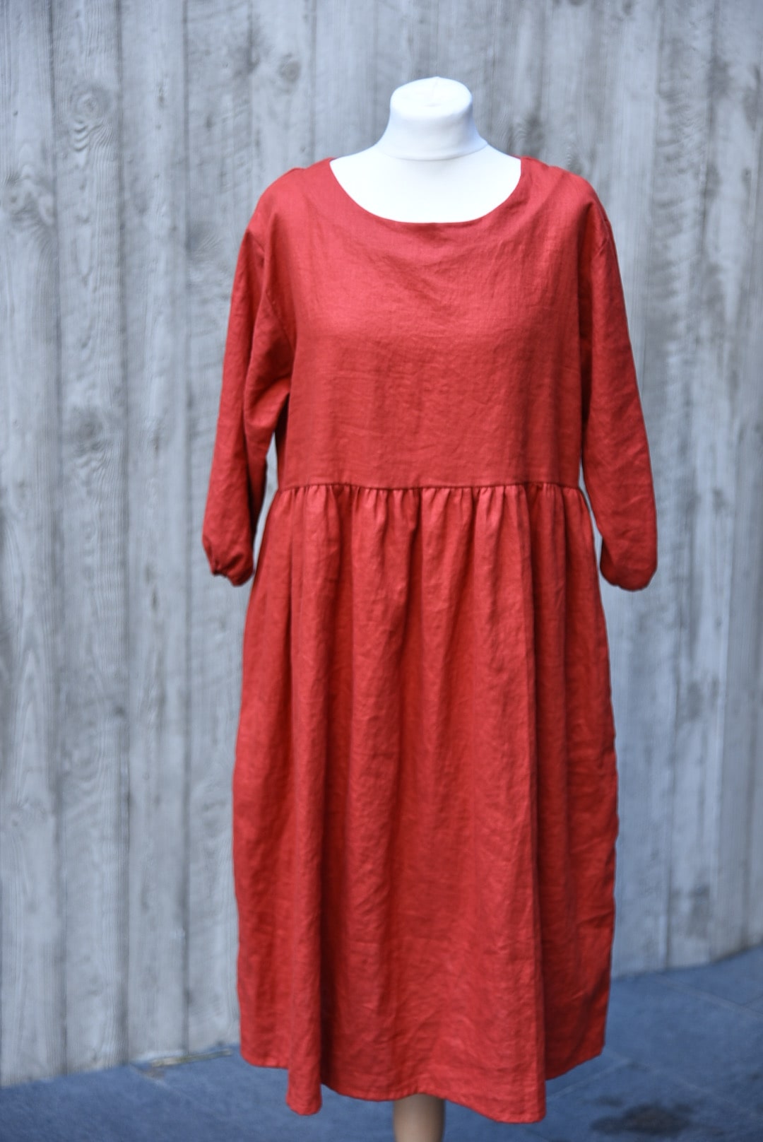 Boriseva Vintage kleit - punane