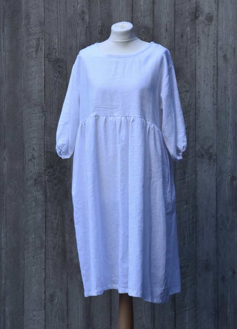 Boriseva Vintage kleit - valge