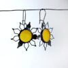 Kõrvarõngad Glass - Sunflower