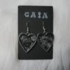 Õpilasfirma GAIA kõrvarõngad - Hõbedased südamed