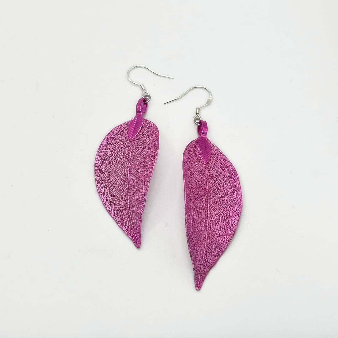 Kõrvarõngad - Pink Leaf