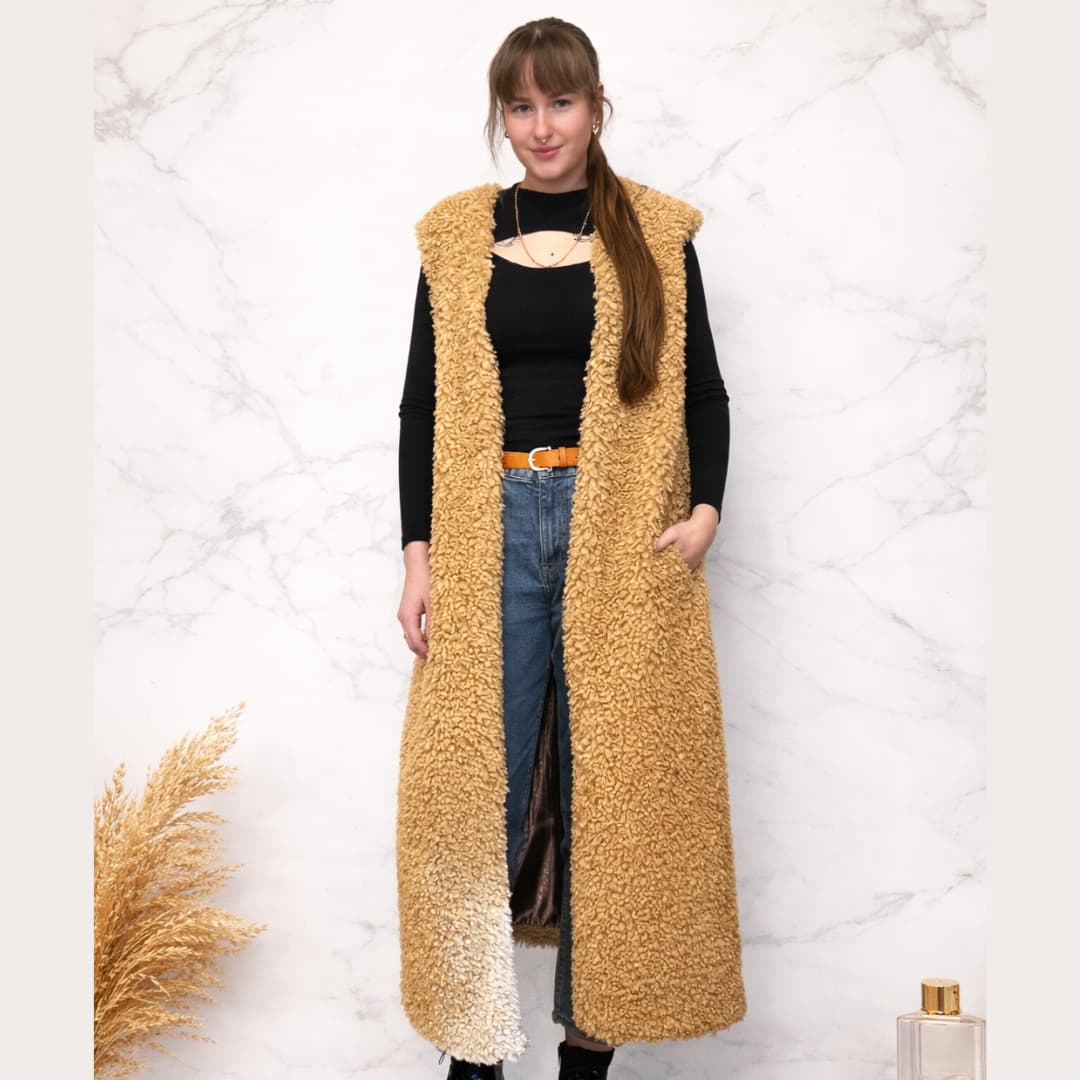 Rosamunde vest hele - L suurus