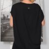 JustMust minimalistlik oversized pluus Haya - Must
