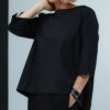 JustMust minimalistlik pluus Anata - Must