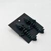 Leht disain 3D prinditud kõrvarõngad Draakon - Must