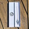 Hõbedast kaelakee Swarovski kristalliga - Helesinine