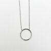 Hõbedast kaelakee Luna - Ring