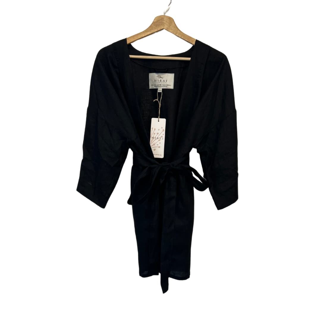 Mirai õhuke kimono Yoko - Must