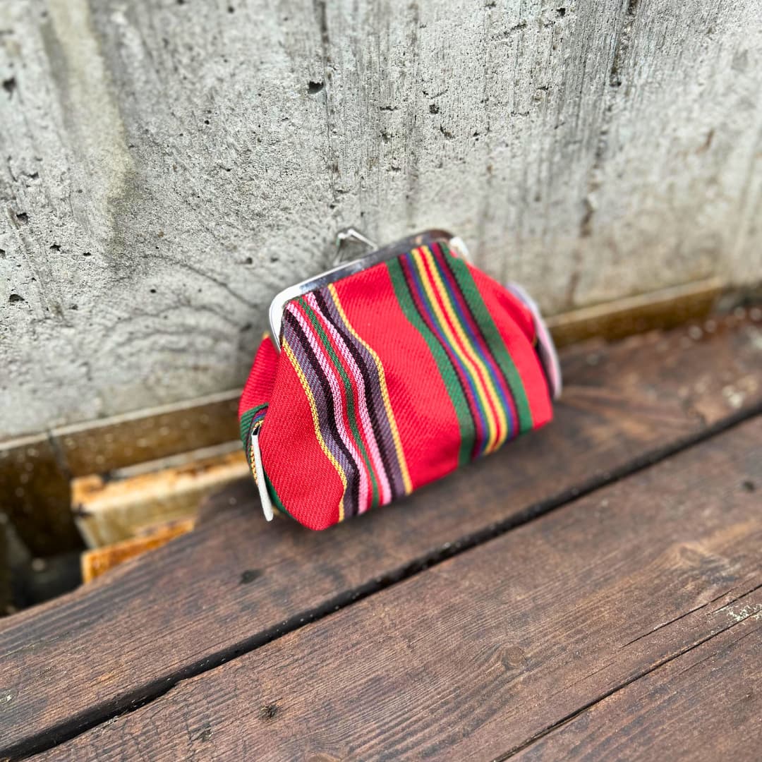 Etnoland punane rahakott - 11x13cm