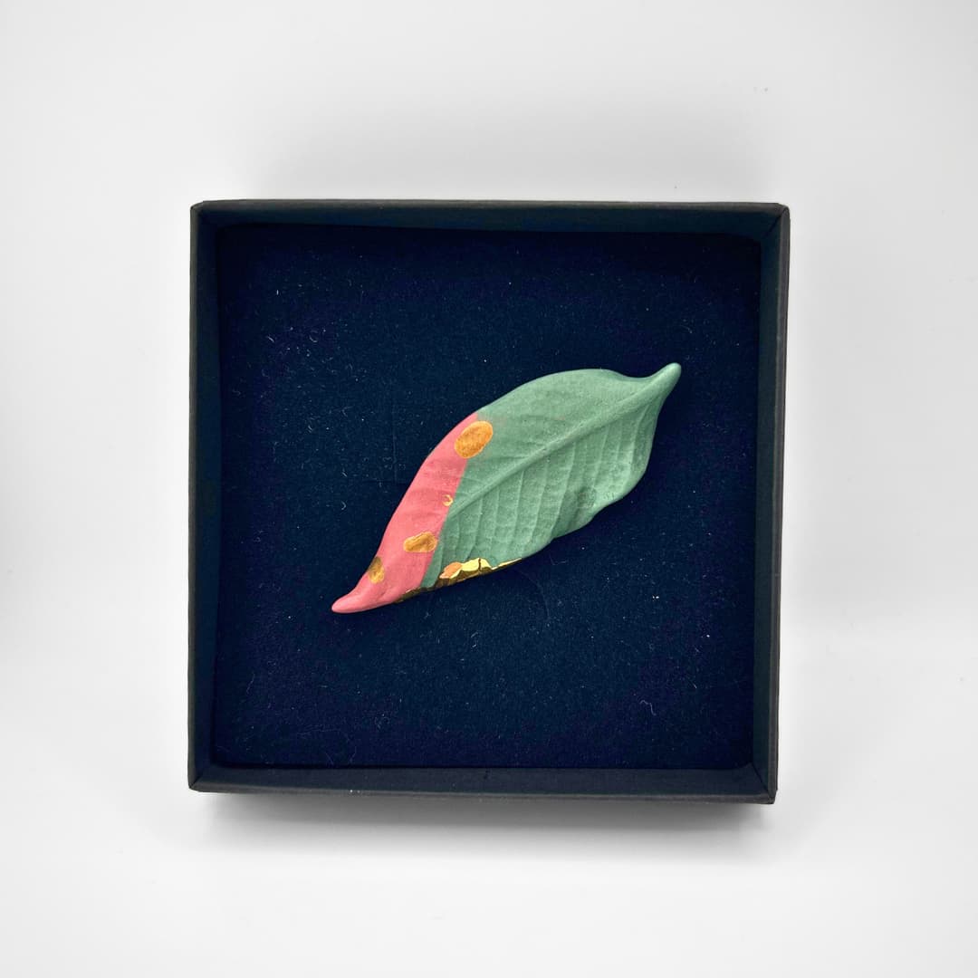 Stuudio Ankoopi pross - Roosa-rohekas leht