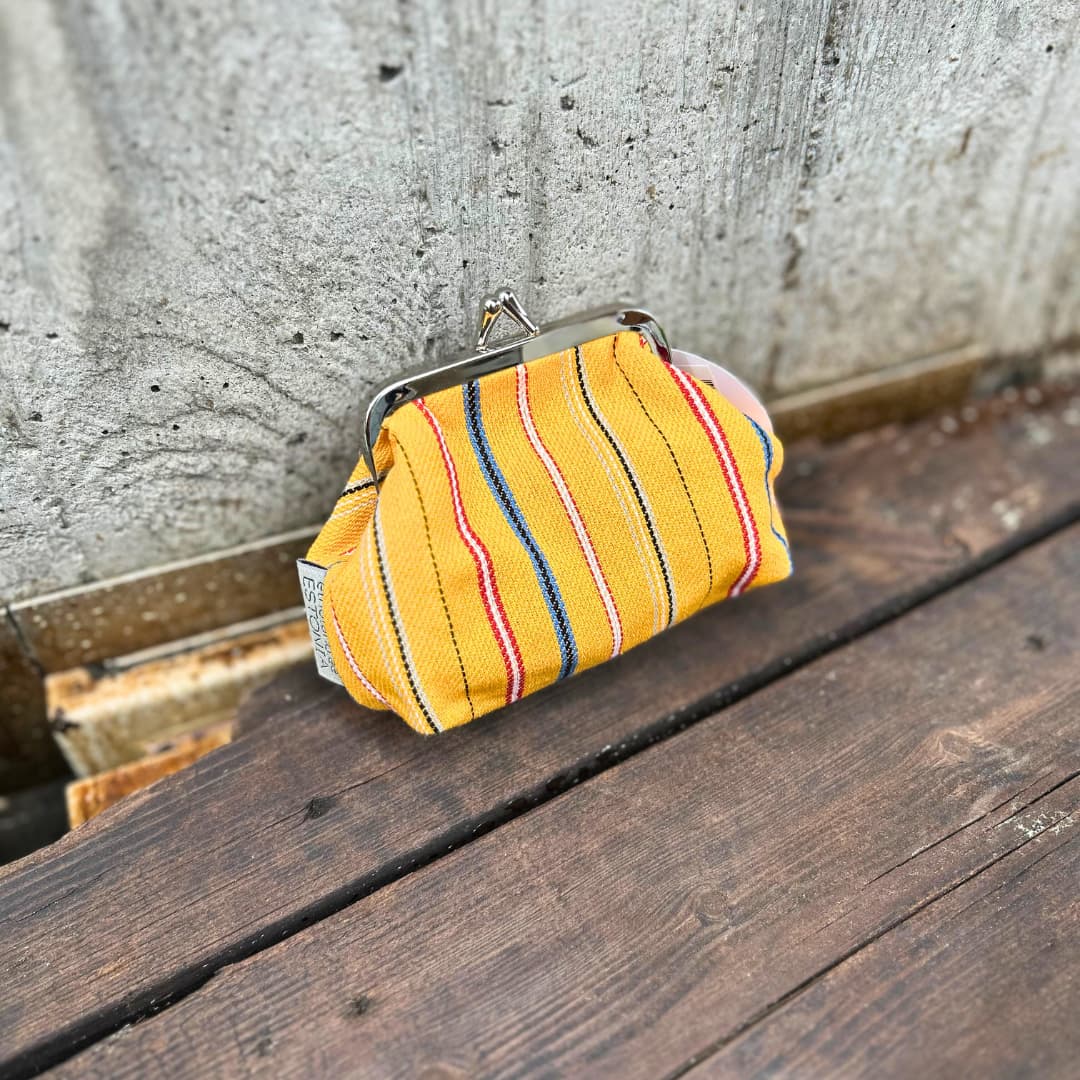 Etnoland kollane rahakott - 11x13cm