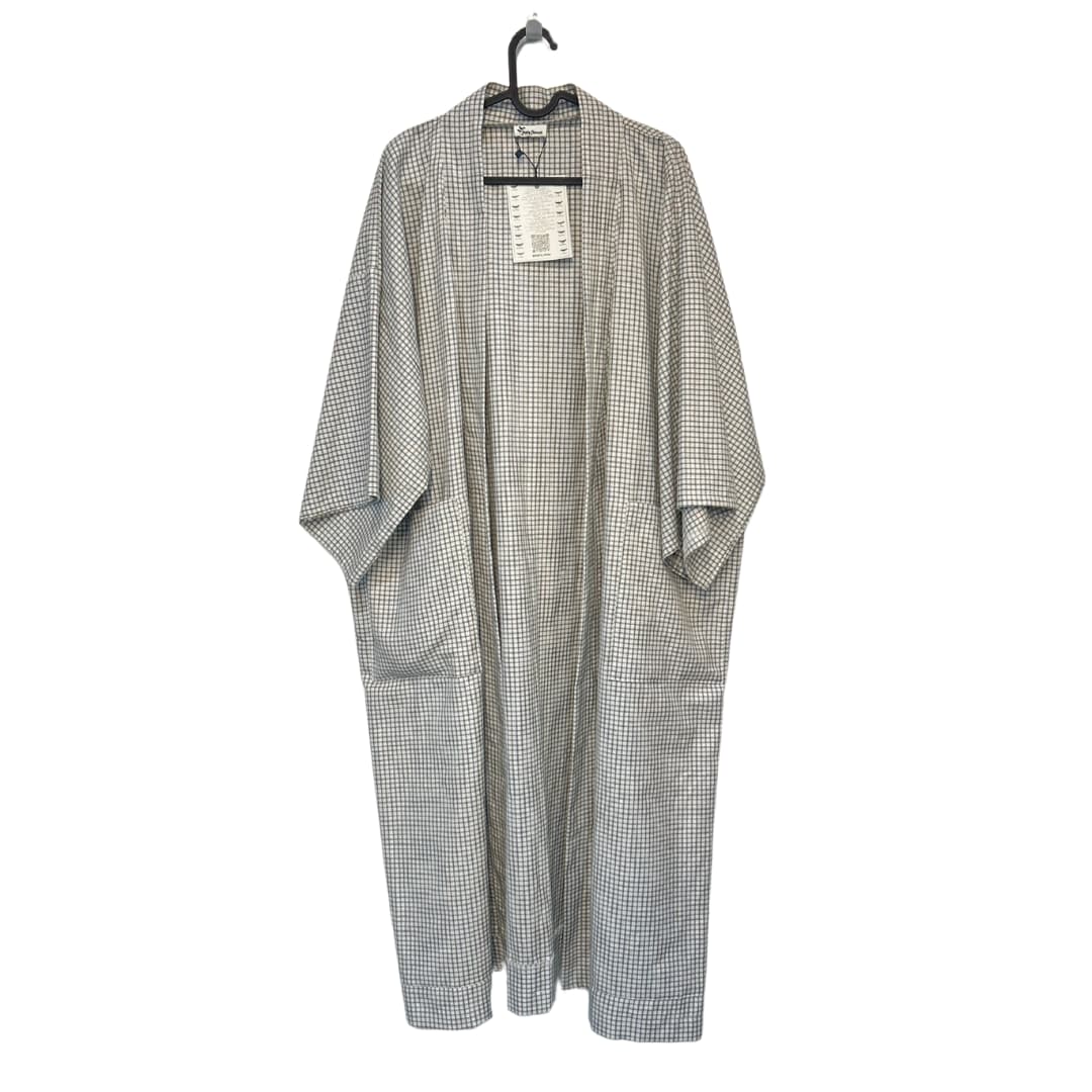 Puuvillane pikk kimono - Ruut