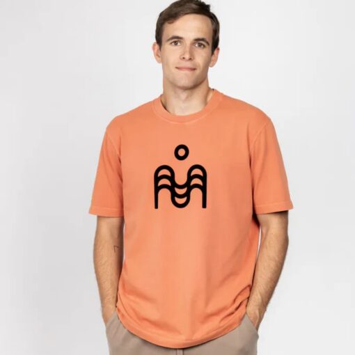 Marat Flock logoga T-särk - Oranž