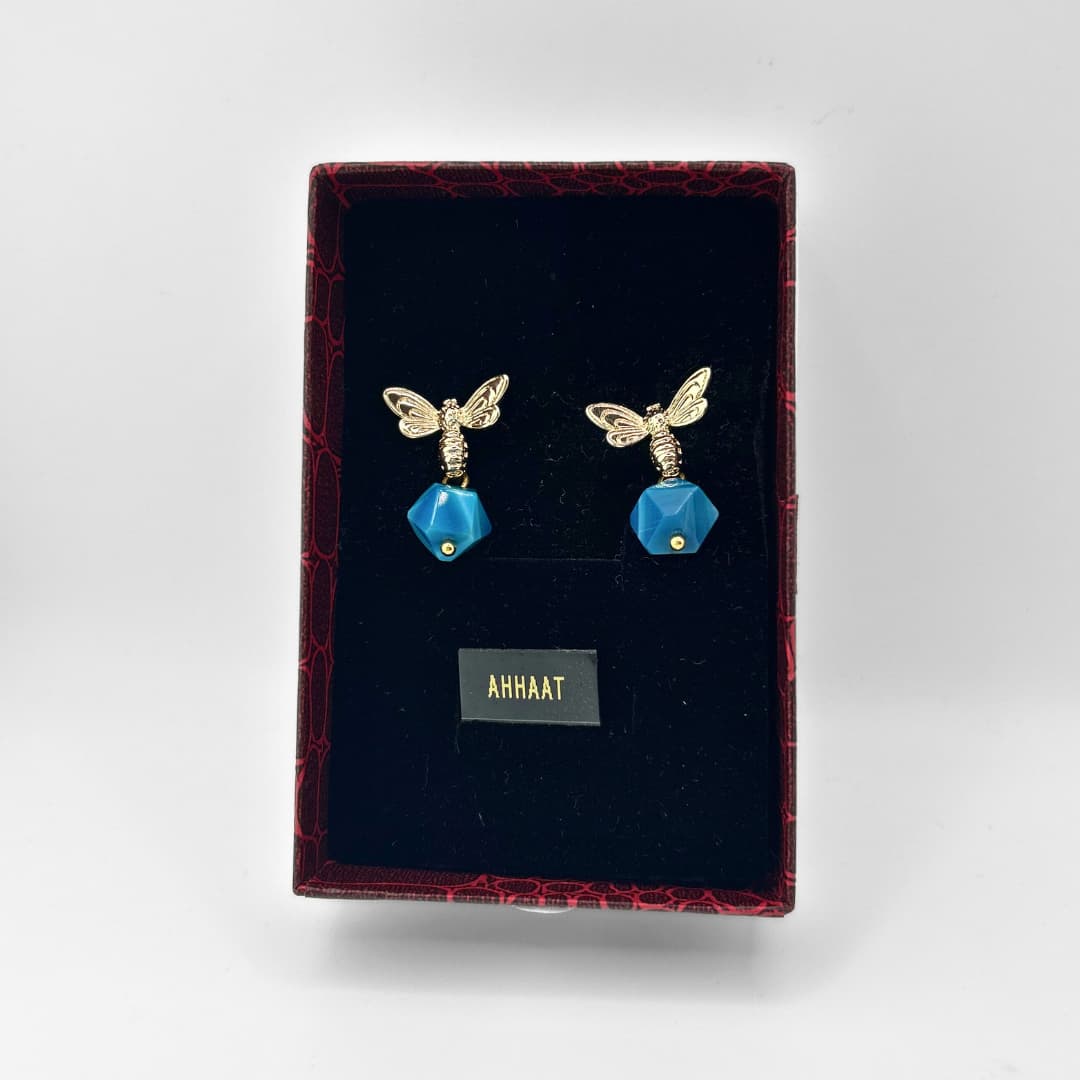 Mon Ame kõrvarõngad - Ahhaat