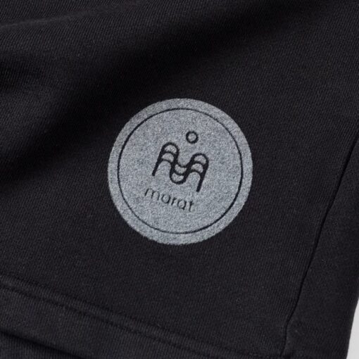 Marat unisex puuvillased lühikesed püksid - Must