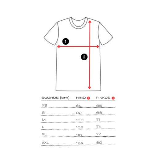 Marat unisex puuvillane t-särk - Oranž/hall
