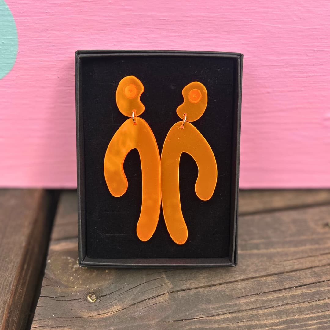 Willow kõrvarõngad - Oranž