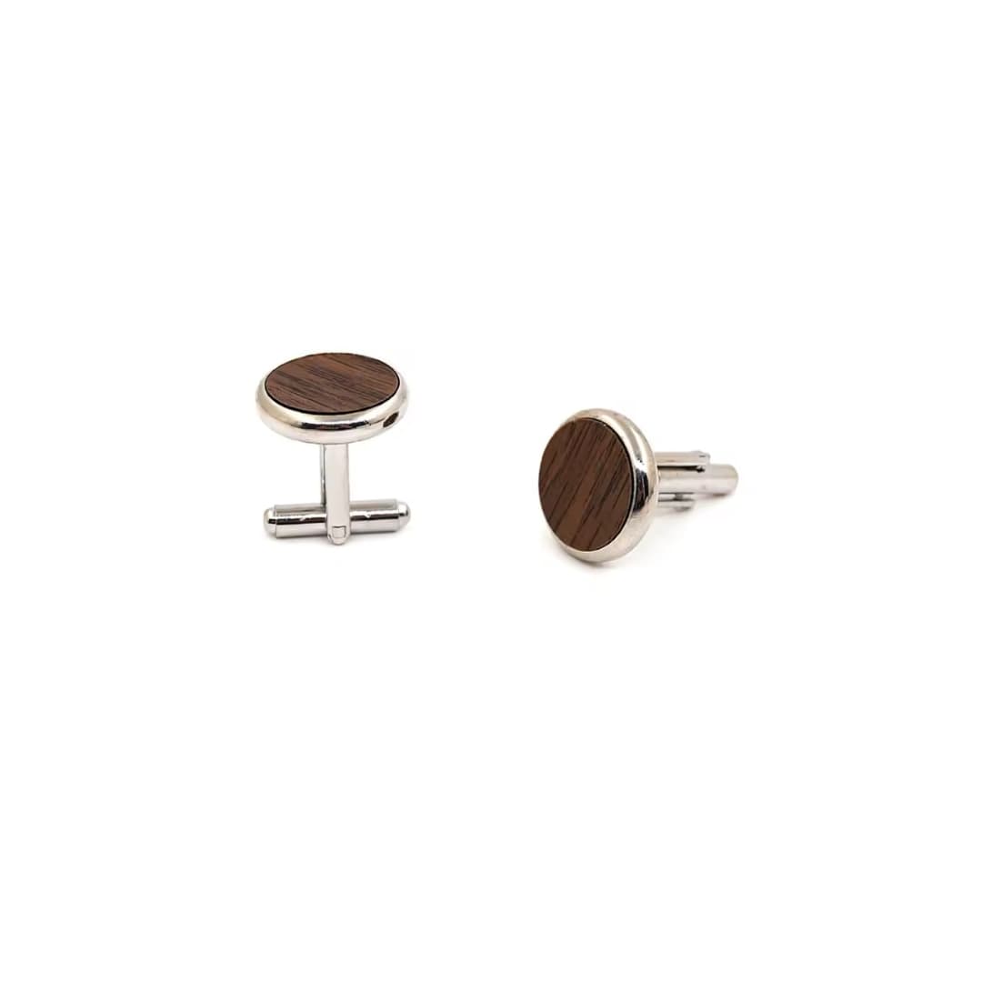 Mansetinööbid - Puidust ring 1.7cm