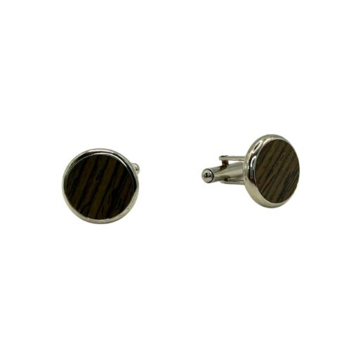 Mansetinööbid - Puidust tume ring 2cm