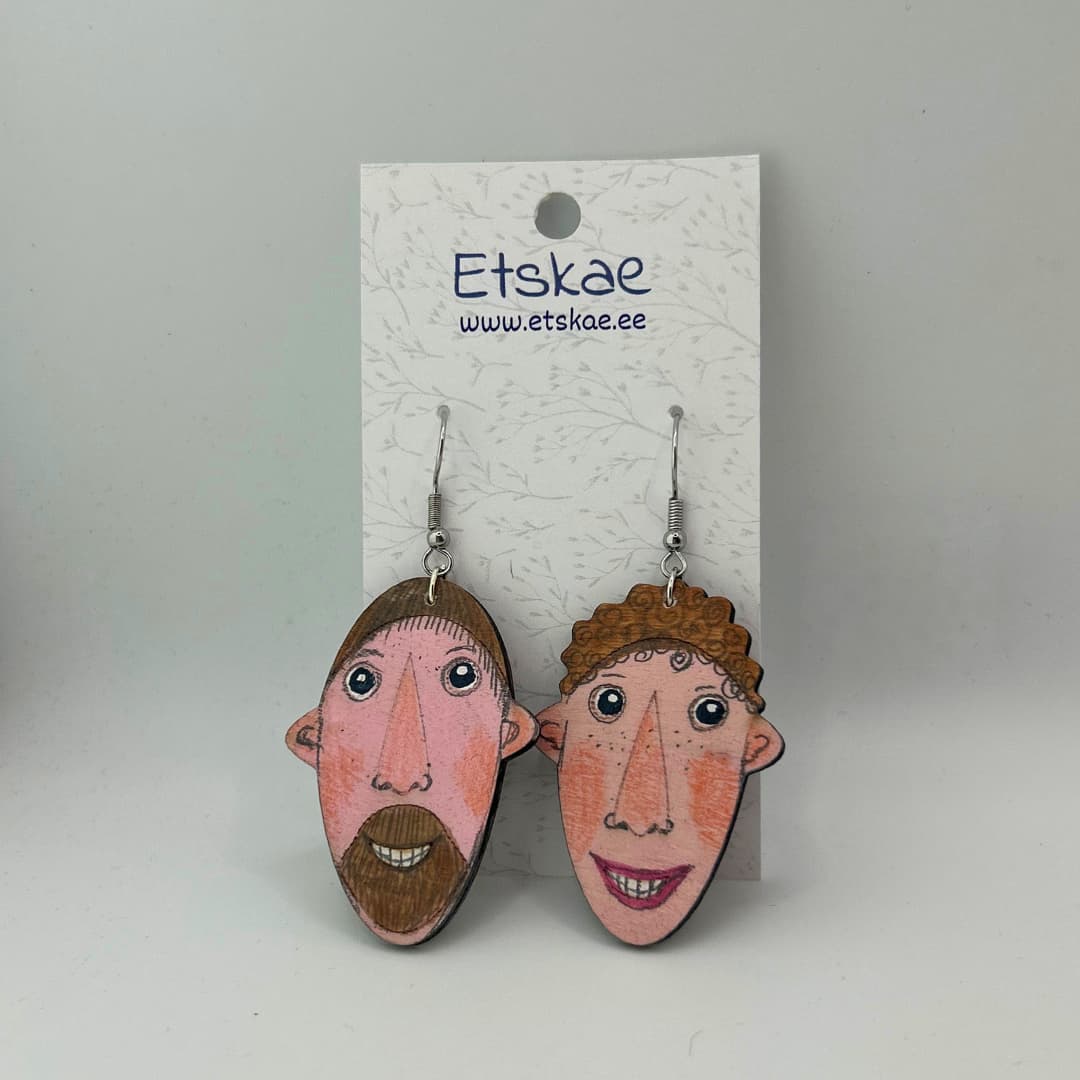 Etskae kõrvarõngad - Näod
