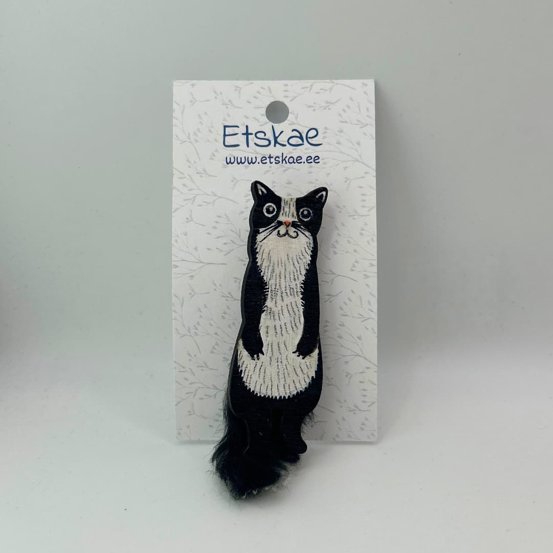 Etskae pross - Must-valge kass