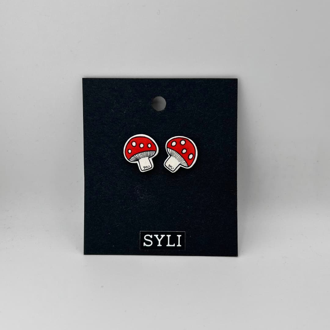 SYLI kõrvarõngad - Väike kärbseseen