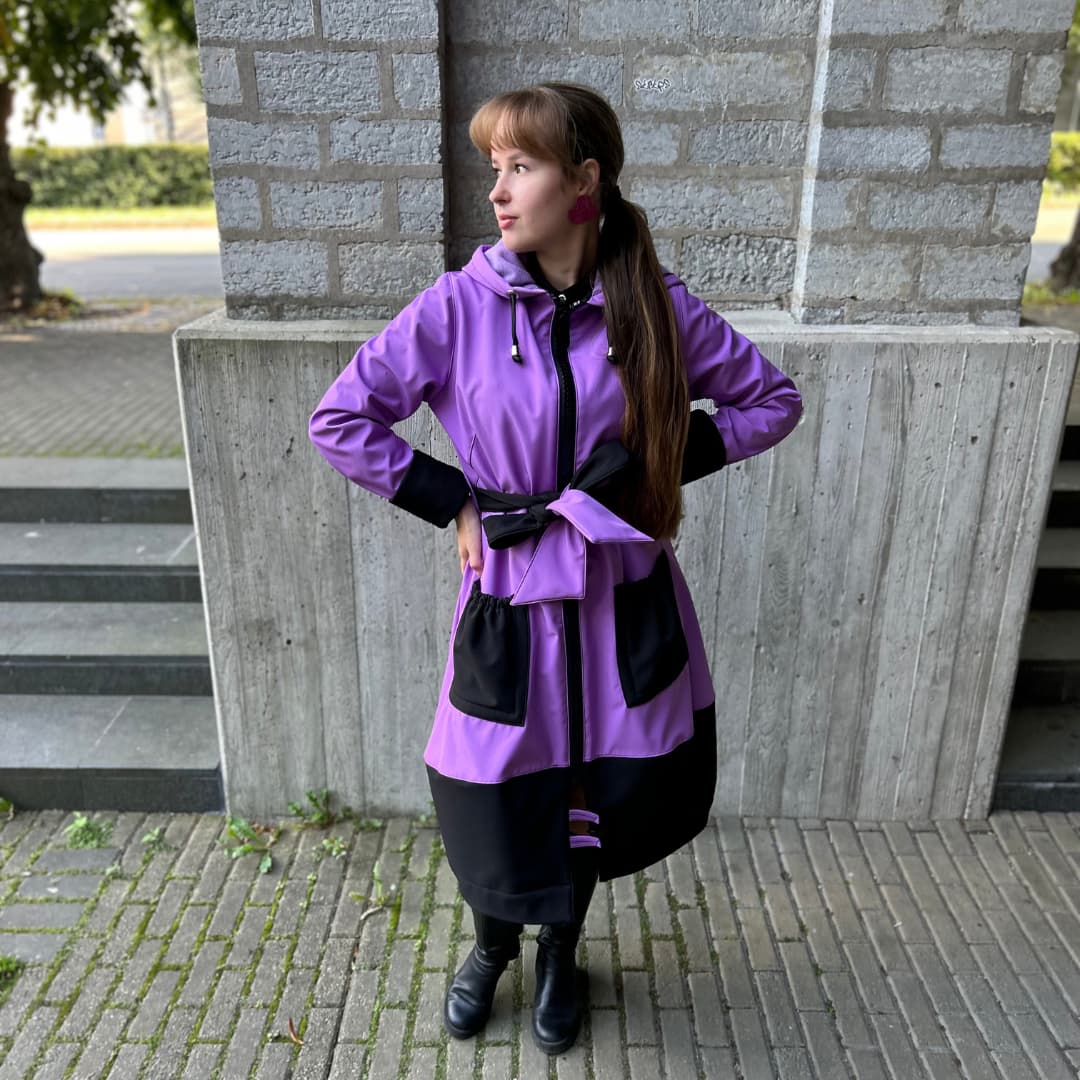 Moniik softshell mantel - Lilla