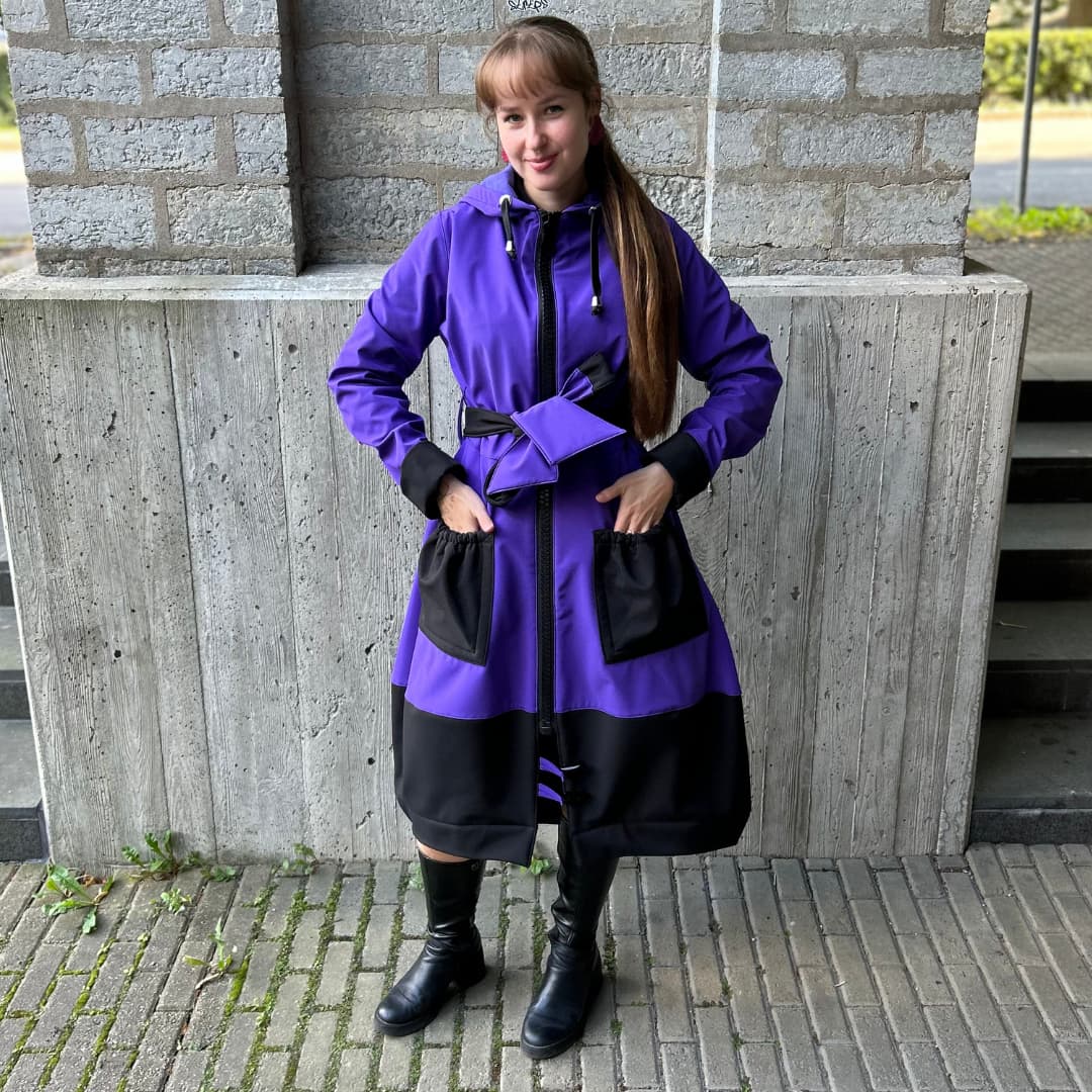 Moniik softshell mantel - Tumelilla