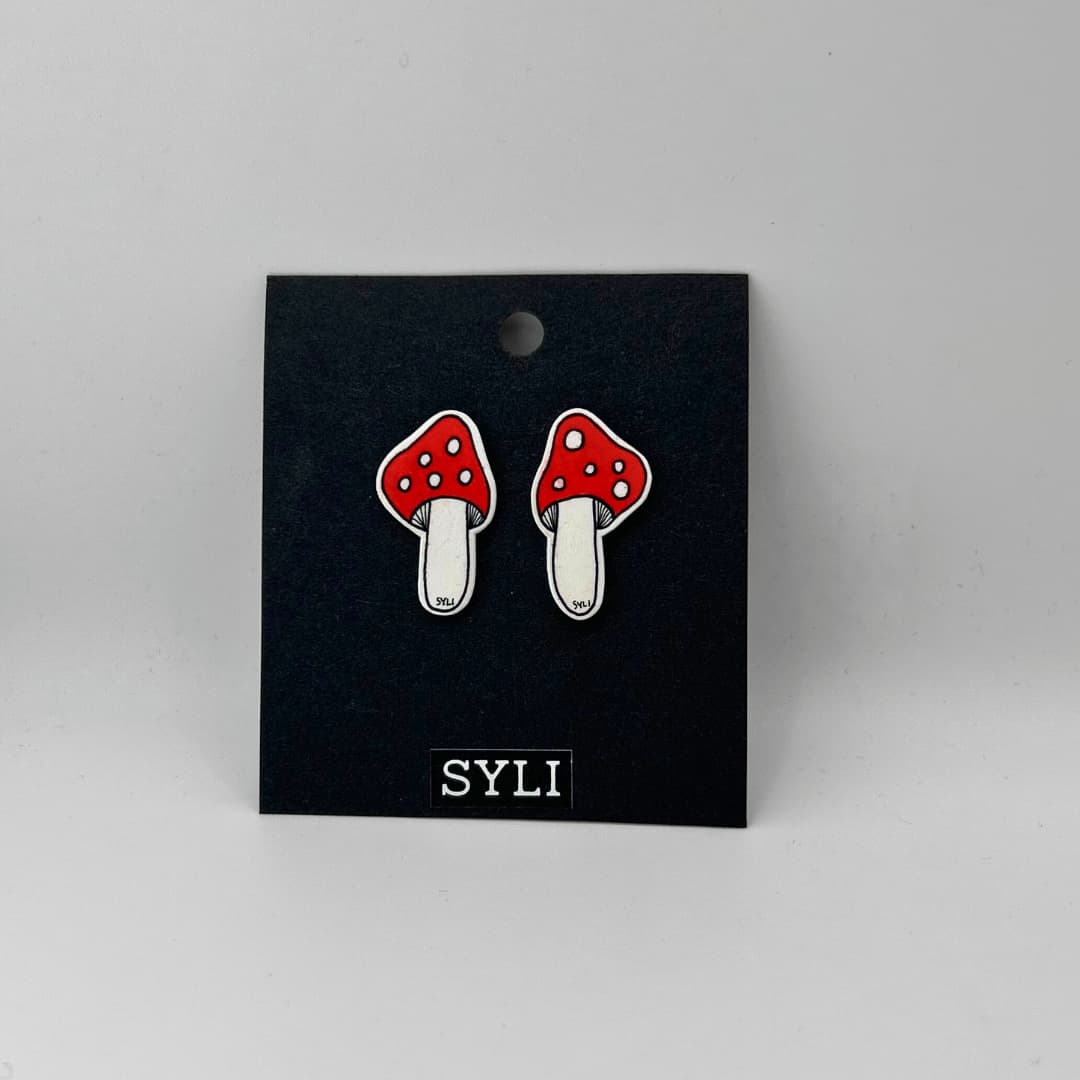 SYLI kõrvarõngad - Suur kärbseseen