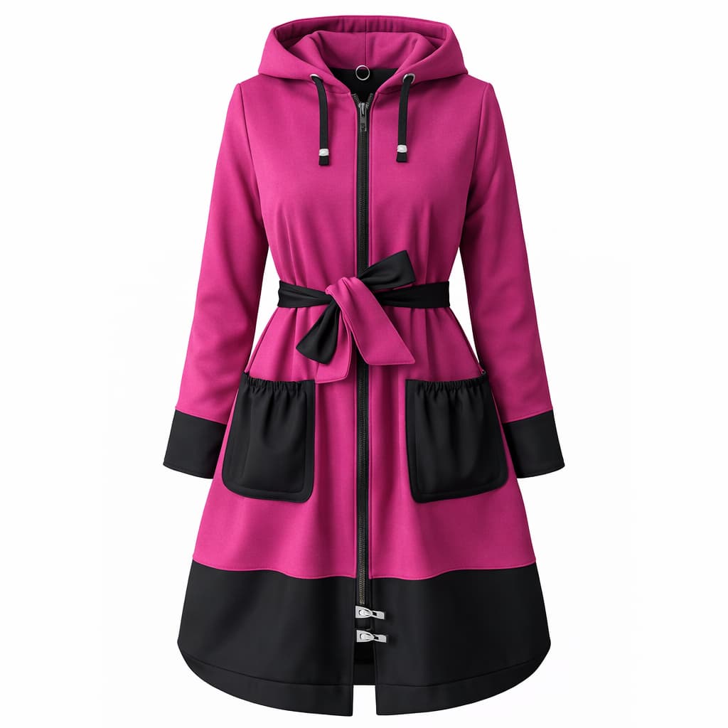 Moniik softshell mantel - Roosa