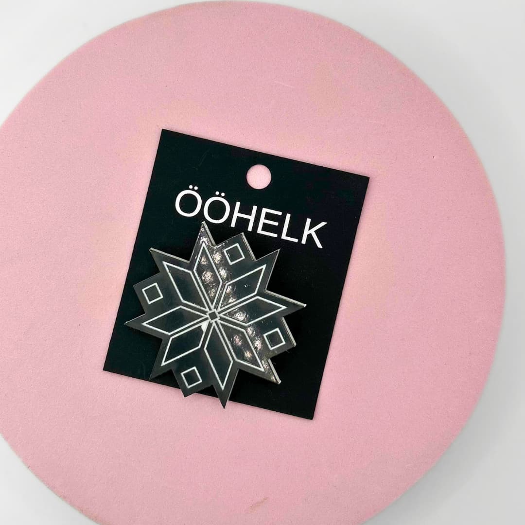 ÖÖHELK helkiv pross tume - Etno muster 2