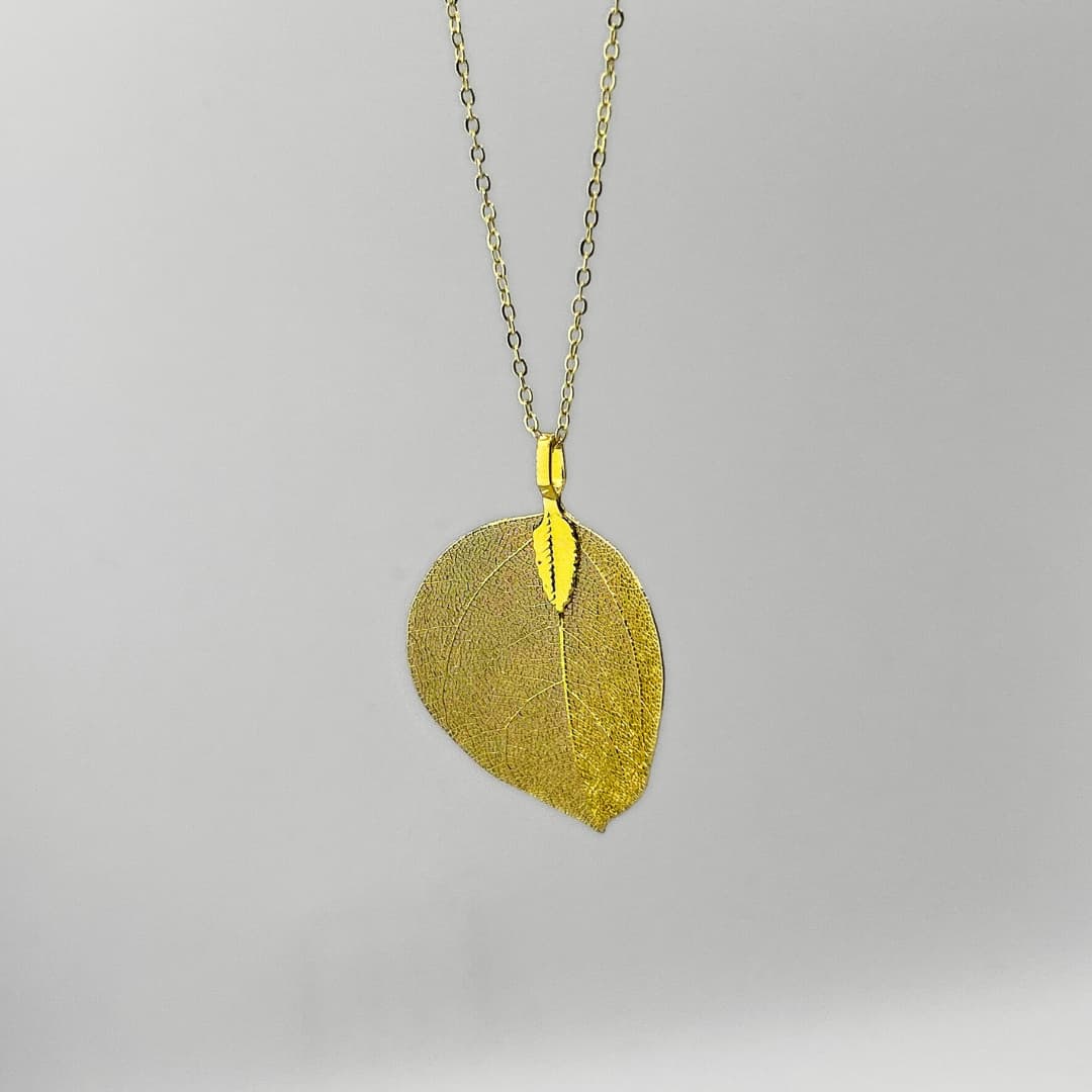 Kaelakee Leaf - Kuldne