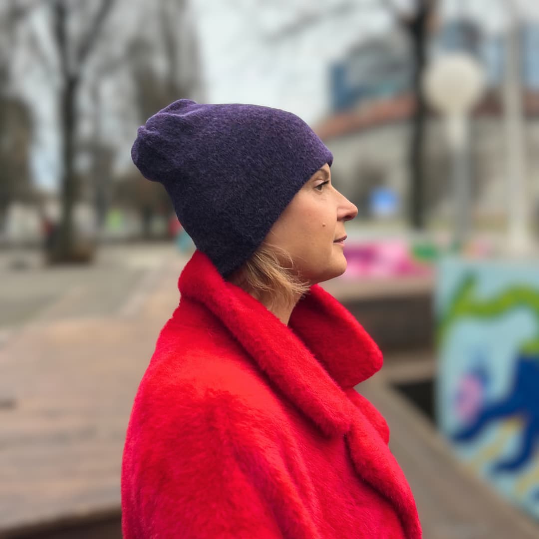 Pehme müts Fira - Lilla