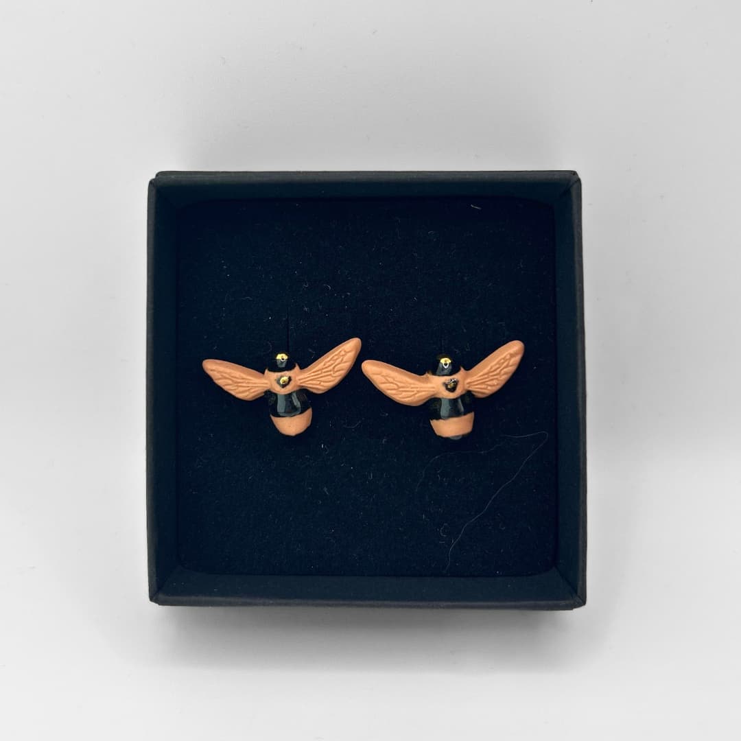 Stuudio Ankoopi kõrvarõngad - Roosad putukad