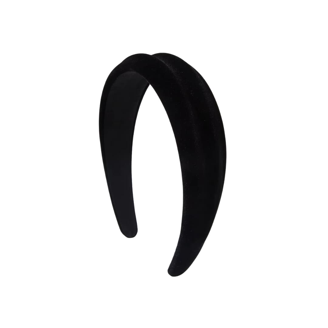 Sametist peavõru Alice - Must