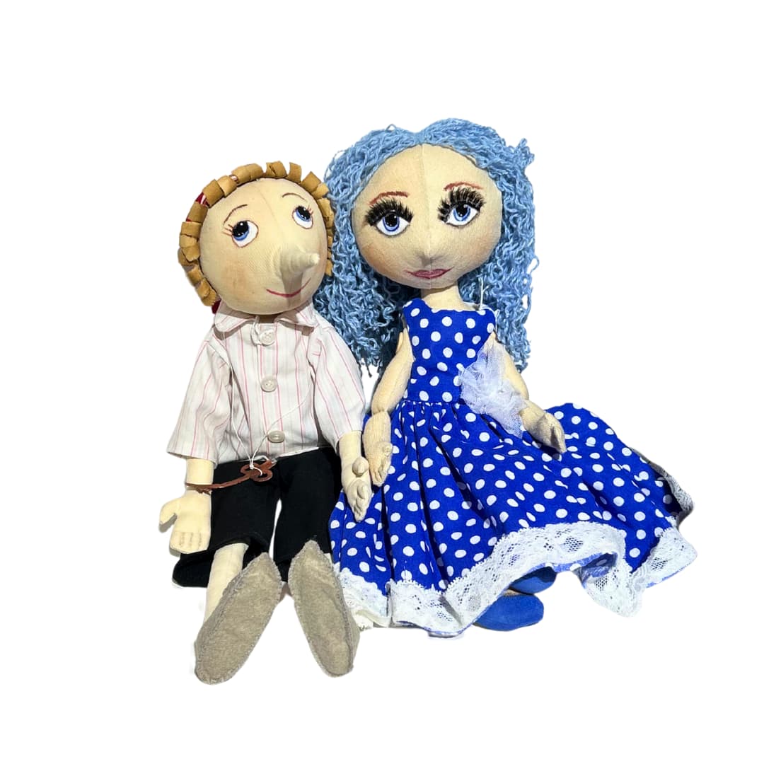 Käsitööna valminud nukk - Malviina