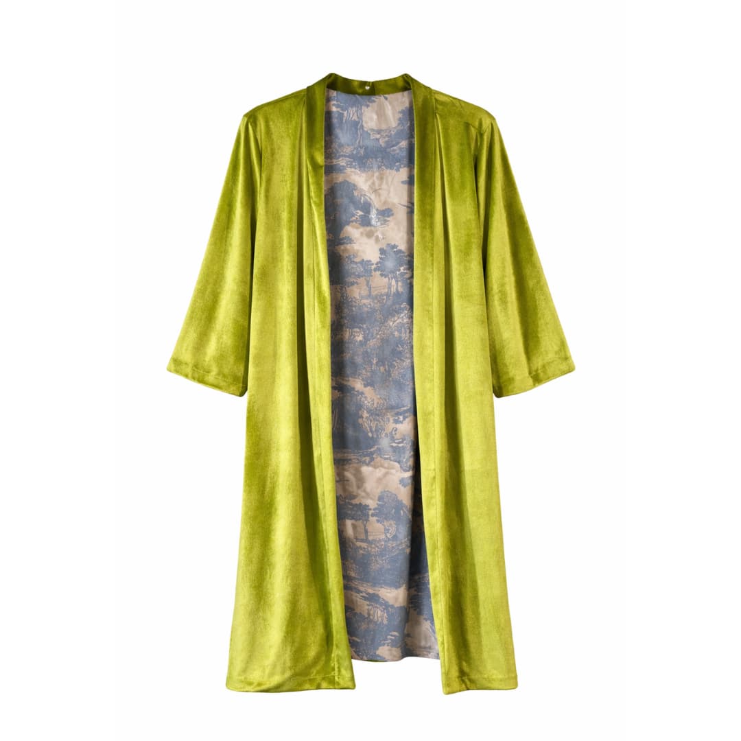 Naiste kimono/jakk Namaste - Roheline