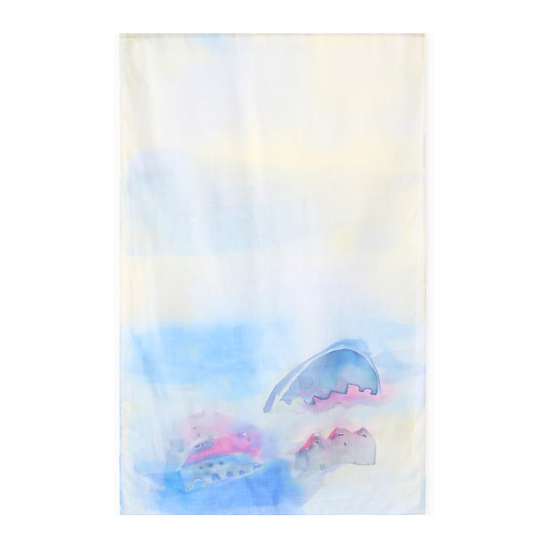 Merike Roodla 100% siidisall 40x150cm - 12