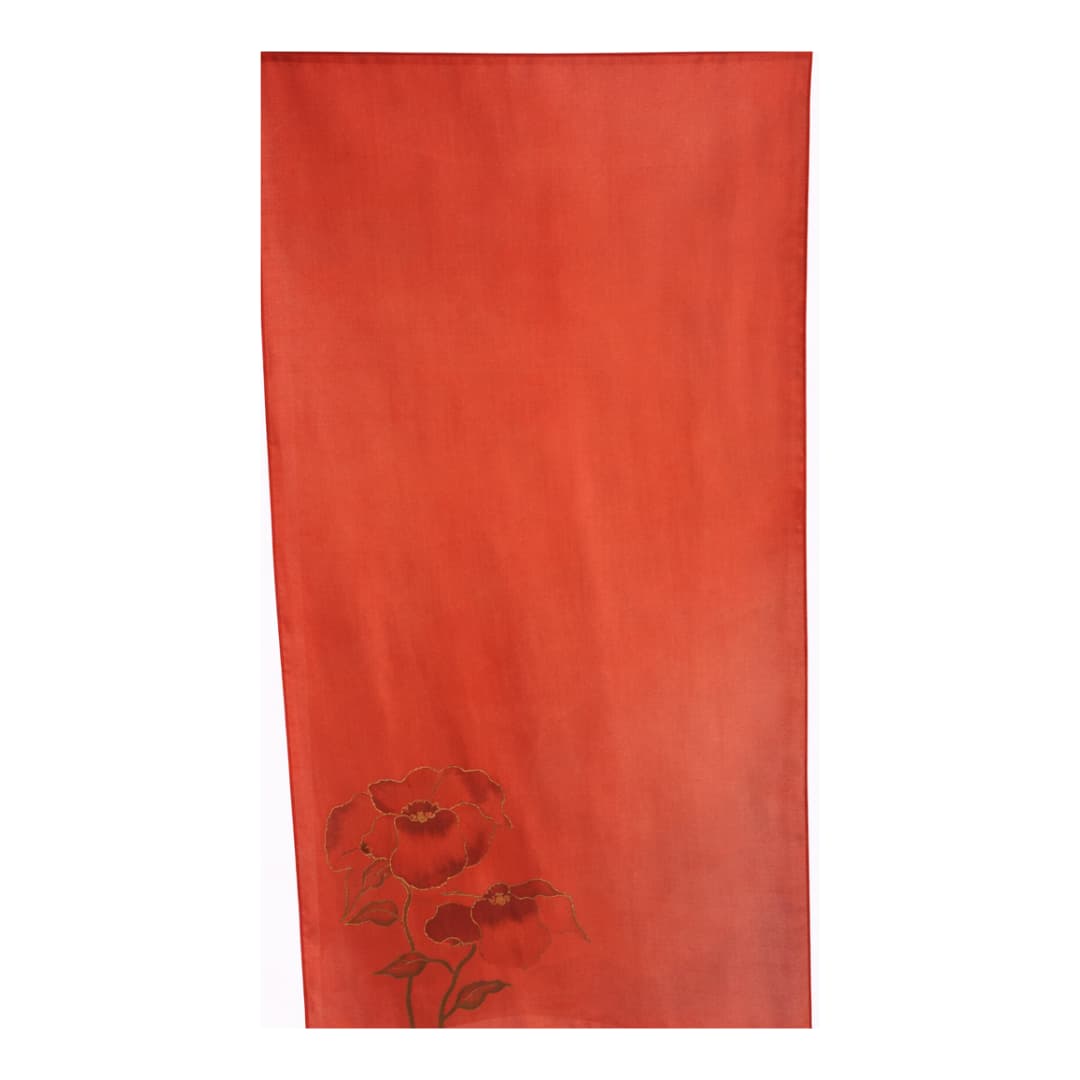 Merike Roodla 100% siidisall 40x150cm - 01