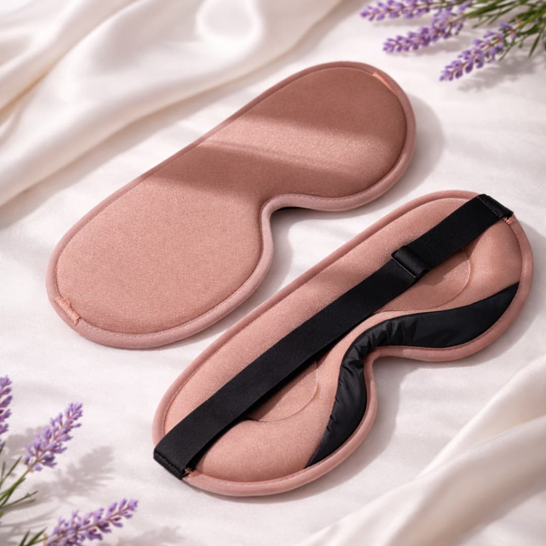 3D silmamask - Roosa