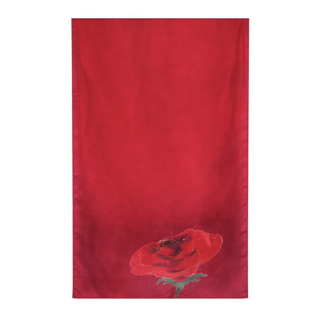 Merike Roodla 100% siidisall 40x150cm - 16