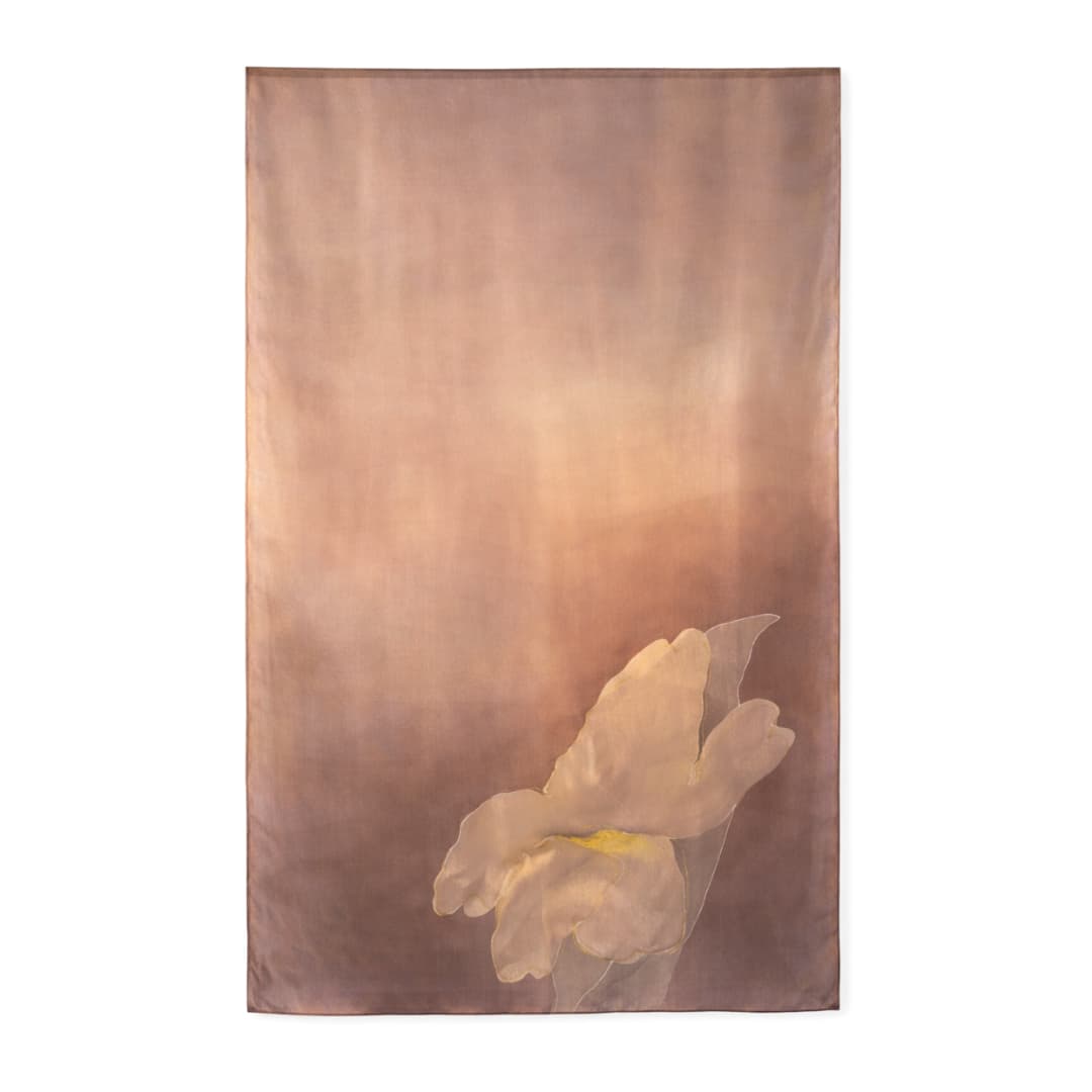 Merike Roodla 100% siidisall 40x150cm - 07