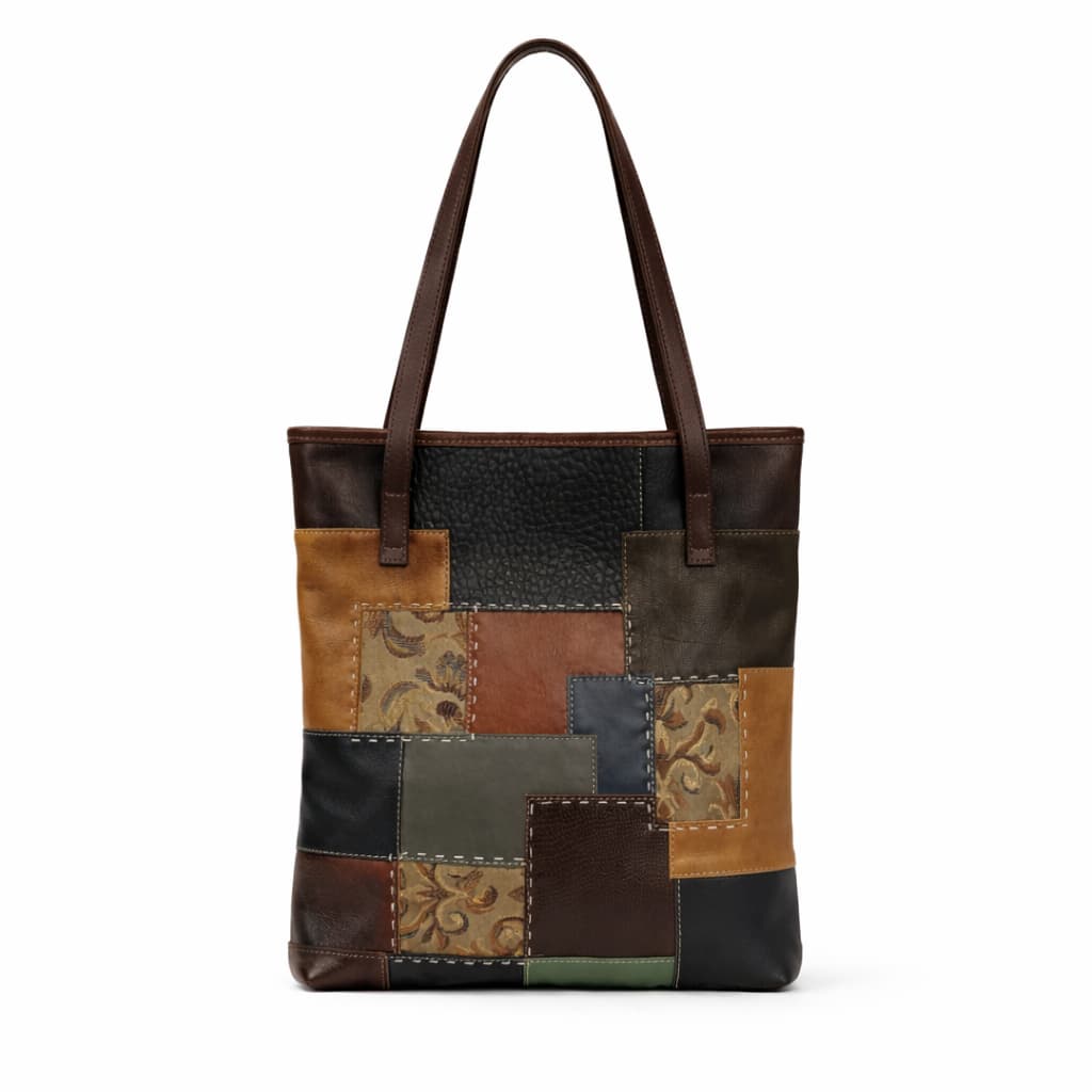 Nahast kott Fancy - Mosaiik 02