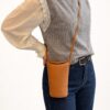 Crossbody nahast kott Amelia - Heleroheline
