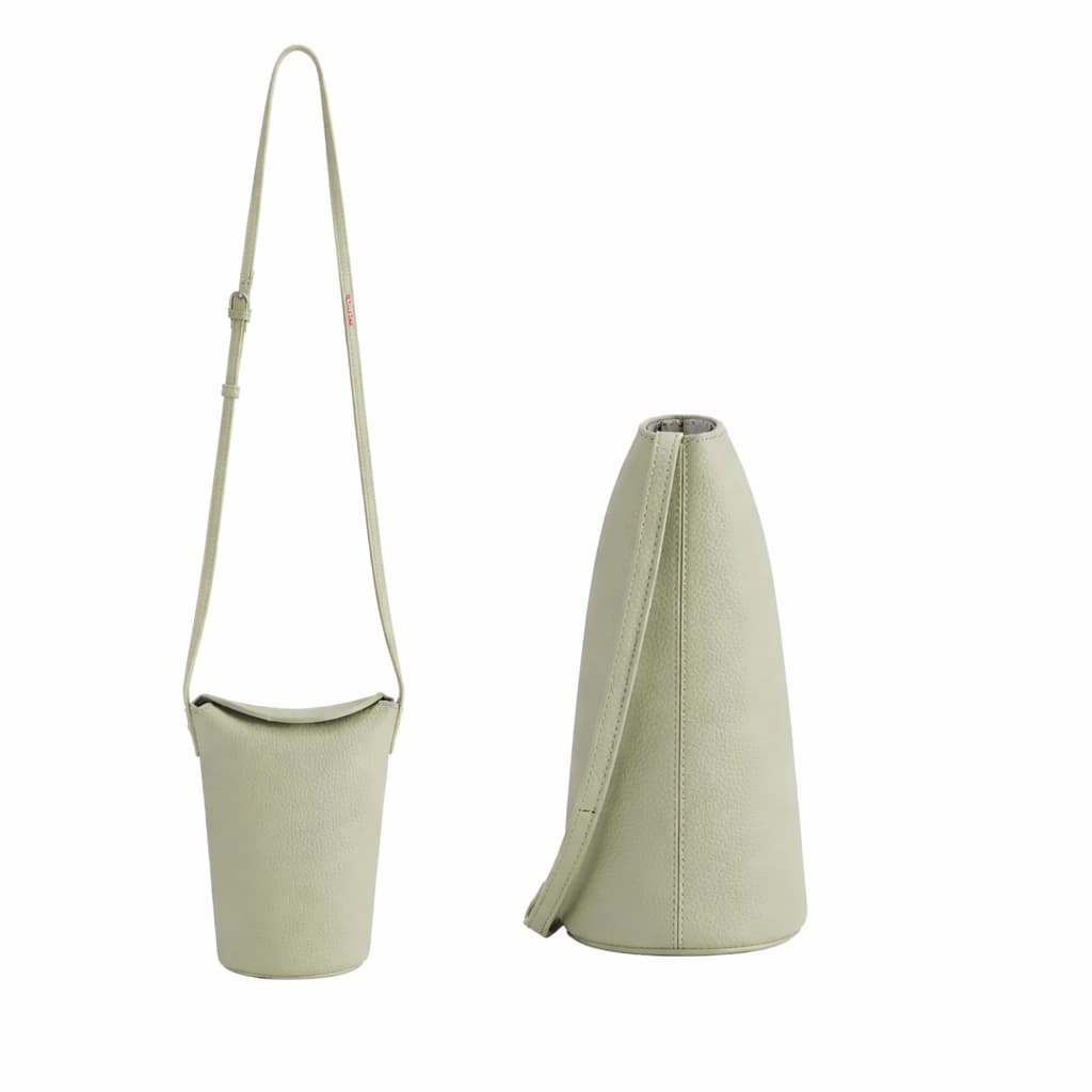 Crossbody nahast kott Amelia - Heleroheline