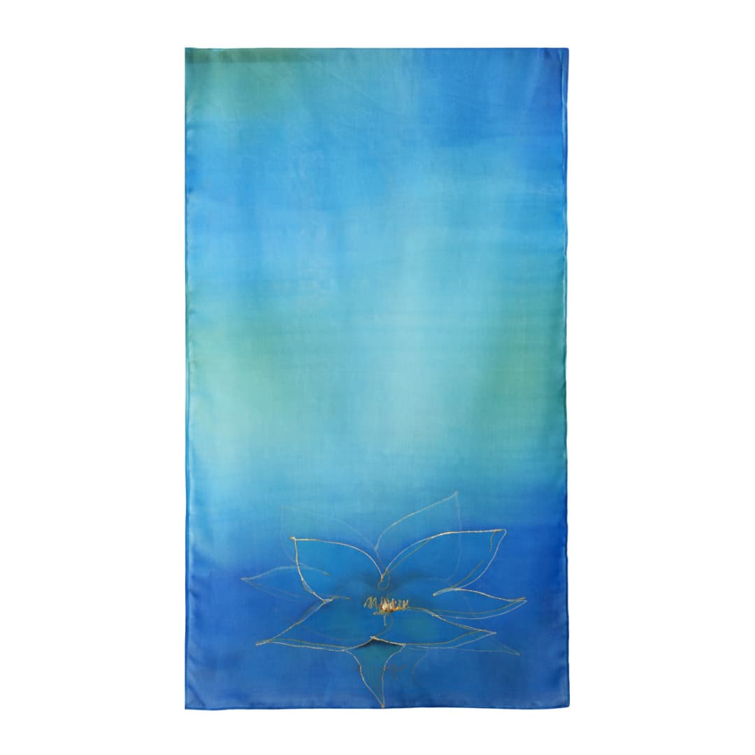 Merike Roodla 100% siidisall 40x150cm - 17