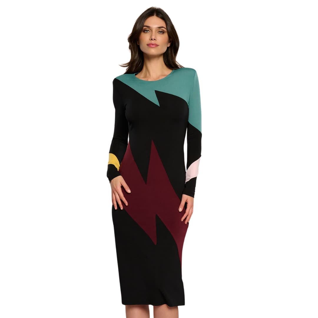 Naiste kleit Giordana - Must