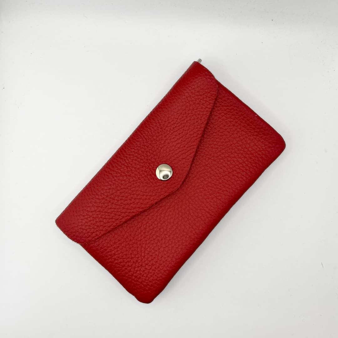 Nahast suur rahatasku Trinity - Punane