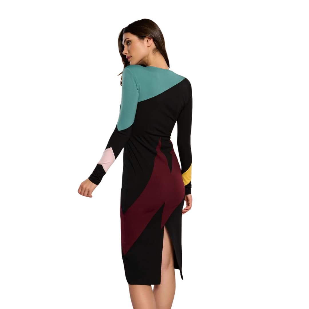 Naiste kleit Giordana - Must